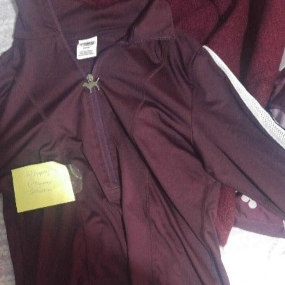 PINK 3/4 Zip Jacket With Mesh - M